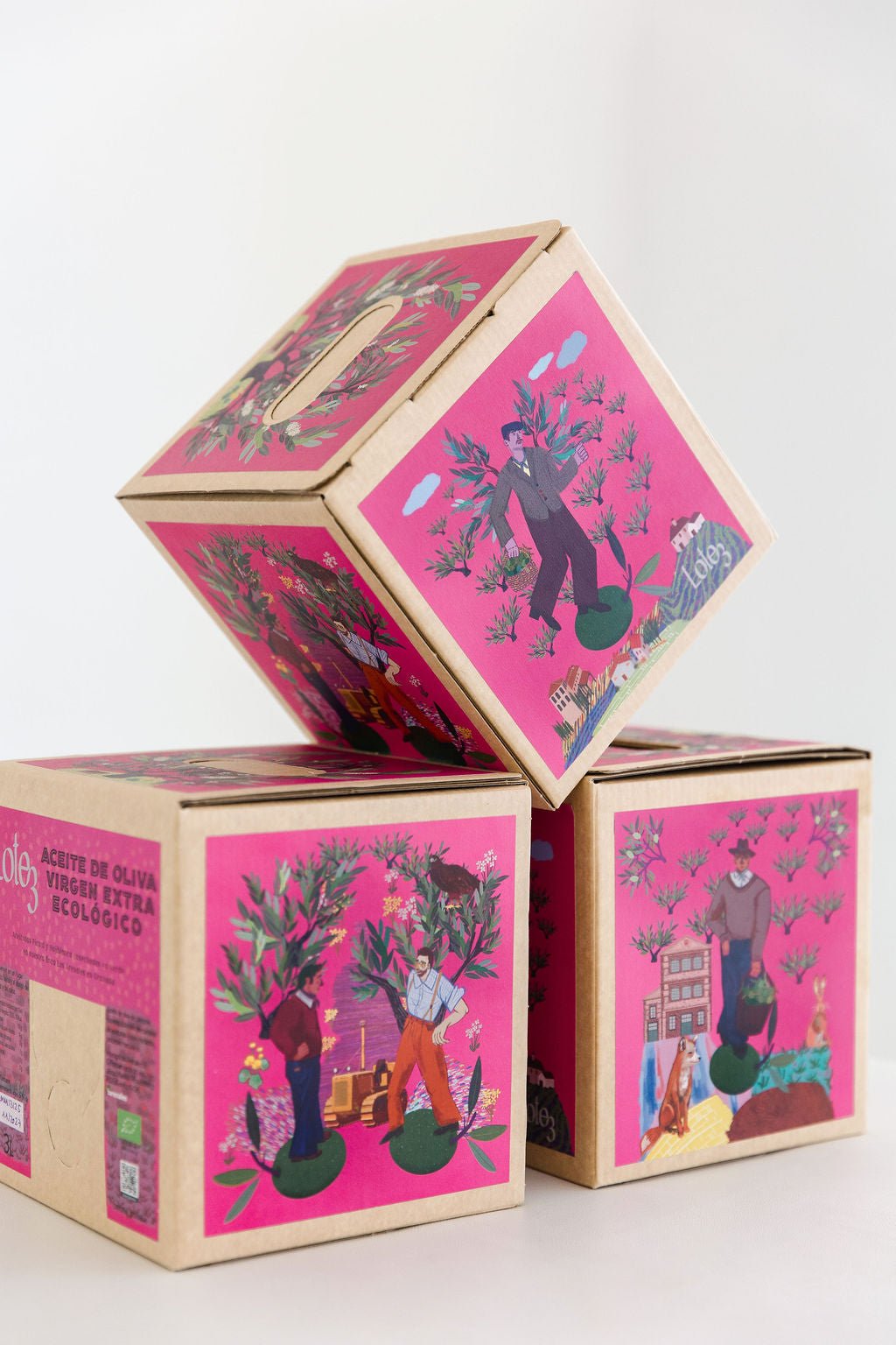 AOVE en Cubo Rosa - Lote 3